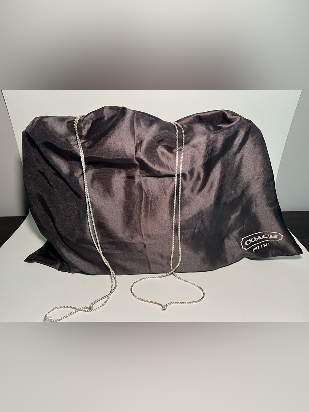 Coach Carly Black Leather Hobo Shoulder Bag Gold Hardware - Picture 8 of 8